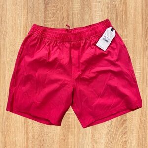 Boxercraft Men's Riptide Red Swim/Beach Shorts